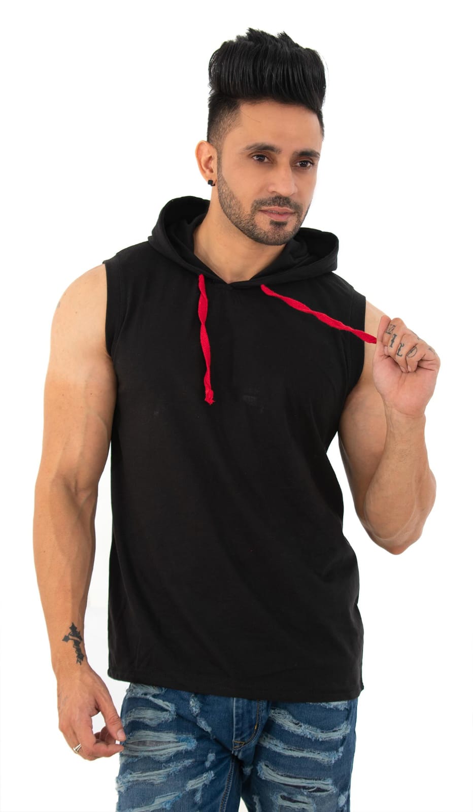 Men's hood t-shirt