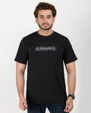 Round Neck Half Sleeves T Shirt for Men in Polycotton Pouch BL_49