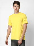 Cotton Fabrics Round Neck Short Length Half Sleeve Casual & Daily Wear Men's T-Shirts