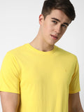 Cotton Fabrics Round Neck Short Length Half Sleeve Casual & Daily Wear Men's T-Shirts