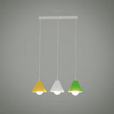 Lights, Small Pyramid Chandelier Indoor Lighting Modern Iron Ceiling Lights Restaurant Bar Pendant Lamp Socket Voltage 110~ Height Adjustable Modern...