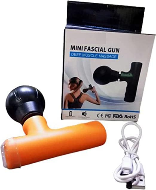 Electric Massager Gun Deep Tissue Percussion Muscle Mini Facial Gun Professional Body Massage Gun for Pain Relief