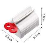 Plastic Rolling Tube - Plastic Squeezing Rolling Tube Dispenser with Novel Rotate Handle for Easily Use Toothpaste for Bathroom(Red, Blue, Green, 3...