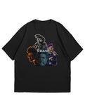 Unisex Over sized Hip-Hop Star Boy T-Shirt 1802