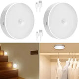White Motion Sensor Night Light for Home