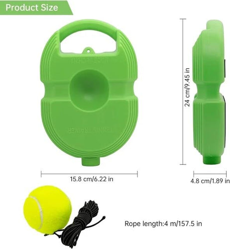 Tennis Trainer Rebound Ball,Solo Tennis Training Equipment for Self-Pracitce | Portable Tool |