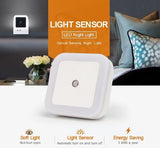 The LED Night Light Sensor Control Square Lamp Energy-Saving, Perfect for Kids' bedrooms with Soft, Automatic Lighting Safe and durable-ME-107