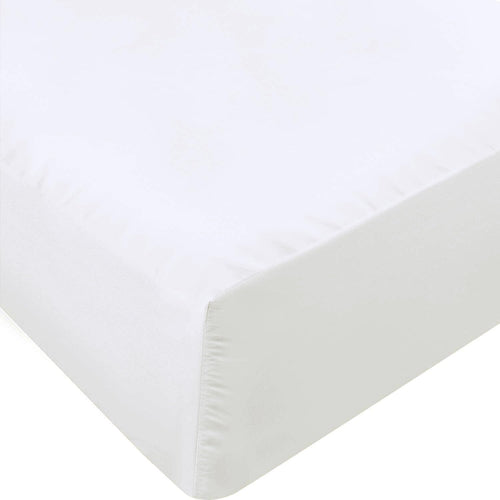 Sheet-Deep Pockets-Soft Microfiber-Easy Care-Shrinkage and Fade Resistant-Fitted Sheets Full Size-Only 1 Fitted Sheet (Full, Off White)