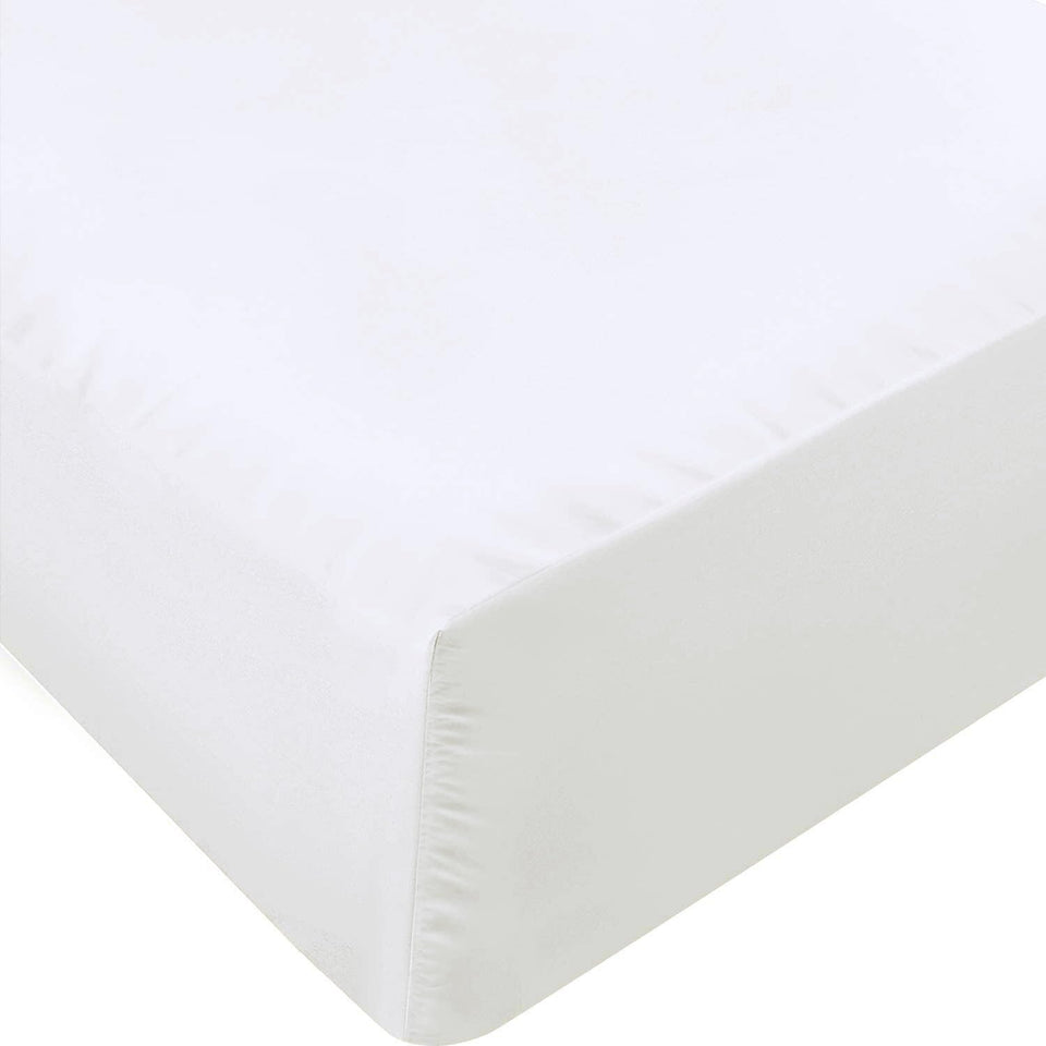 Sheet-Deep Pockets-Soft Microfiber-Easy Care-Shrinkage and Fade Resistant-Fitted Sheets Full Size-Only 1 Fitted Sheet (Full, Off White)