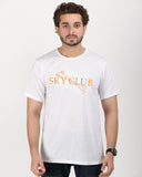 CreativiT Graphic Printed T-Shirt for Unisex Whisky is Risky Tshirt | Casual Half Sleeve Round Neck T-Shirt | 100% Cotton | D00529-20