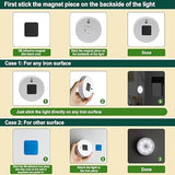 White Motion Sensor Night Light for Home