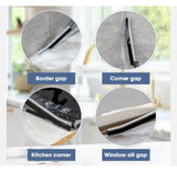 Non-Scratch Wire Dishcloth & Gaps Cleaning Brush, Multipurpose Wire Dishwashing Rags for Wet and Dry, Easy Rinsing, Reusable, Wire Cleaning Cloth for Kitchen, Sinks, Pots, Pans (5)(5 Pack)