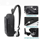 ING Bag for Men,Cross body Bag with Water Bottle Holder Mobile Phone Compartment Shoulder Bag with Handle,Pack Of 1