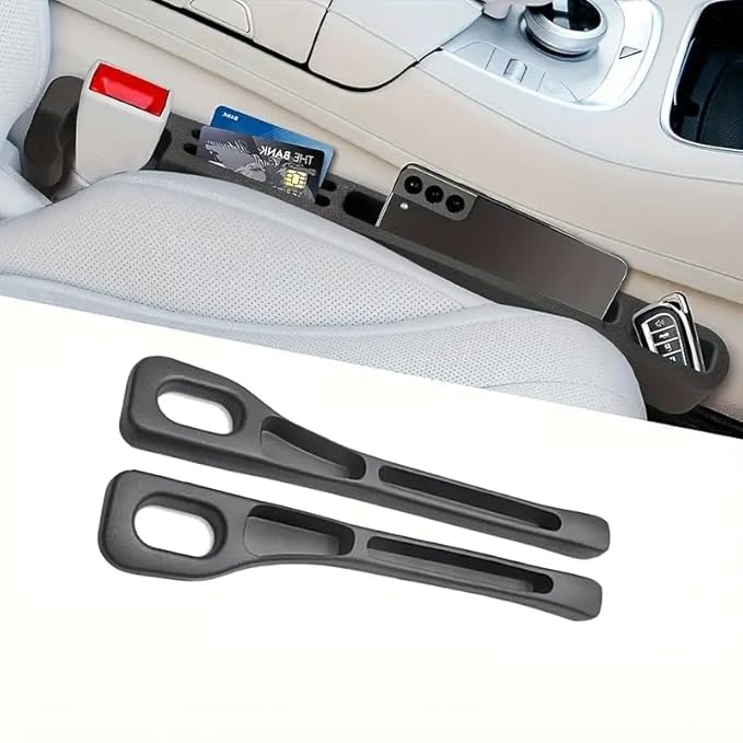 Car Interior Side Pocket Storage Holder for Phones Coins Credit Cards