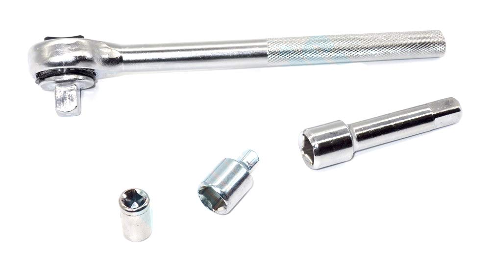 52.com Precision Socket Wrench Set Silver - 40 Pieces