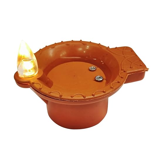 Plastic Water Sensor Led Diya pack of 6