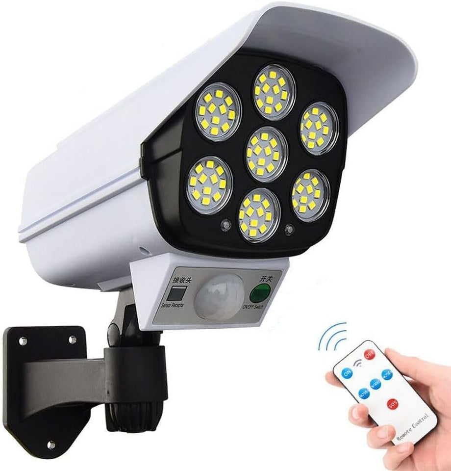 Sensor Security Camera Shaped LED light For Home,Outdoor,Garden with Remote Control | CCTV