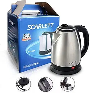 Scarlett Electric Kettle 2 Liter Multipurpose Large Size
