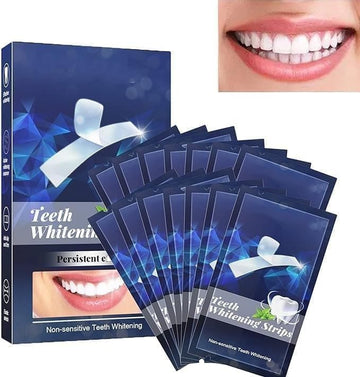 Teeth Whitening Strips for Sensitive Teeth,Enamel Safe for Whiter Teeth,30 Minutes Fast Results