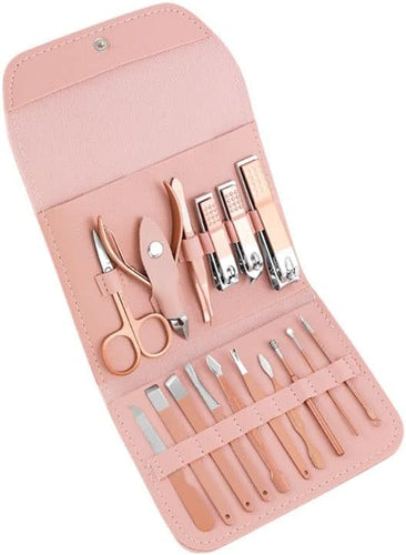 TOMYEUS Nail Clippers Kit 16-piece Manicure Set Personal Care