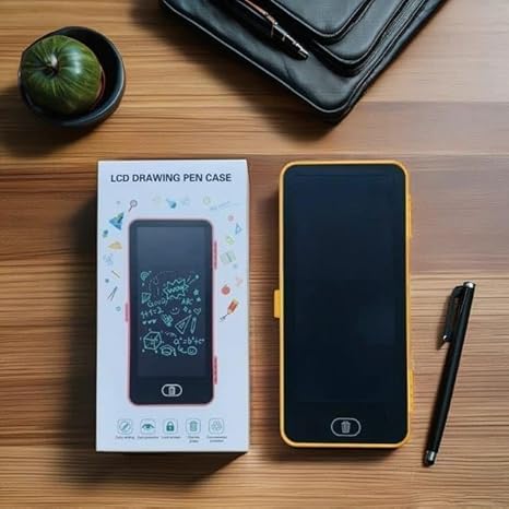 Black Sparrow Writing Tablet Pencil Case for Kids