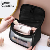Cosmetic Organizer Bag Makeup Pouch for Women Travel Toiletry Bag for Cosmetics Brushes Pouch