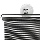 Vctitil 1 Pcs Roller Shades with Suction Cups Blinds Blackout Curtain Block UV ortable Window Cover Curtain for Car