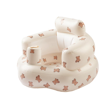 Blow Up Baby Floor Seat with Built in Air Pump