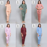 Lee Tex Womens/Girls Cotton Printed Fabric Gajari Night Suit