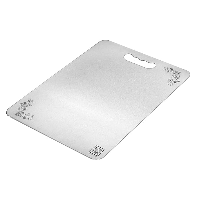 ALLWIN Stainless Steel Chopping Board Vegetable, Fruit Cutting