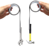 Mosquito Net Repair Tape - Self-Adhesive Grey, 2M x 50MM (Pack of 1),