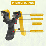 Adjustable Laser Guided Sling Shot Beginner Youth for Outdoor Recreational, Fishing and Fitness Toy Set Camping,Rock Climbing,Professional Rubber...
