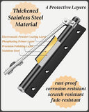 Automatic Door Closer, Adjustable Spring Storm Door Closer