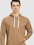 Men's Cotton Hoodies | Solid Trendy Comfortable Sweatshirts for Men | Stylish Winter Wear Fashionable Sweatshirts with Hood & Pockets
