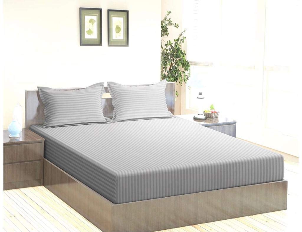 Elastic Fitted Double Bedsheet