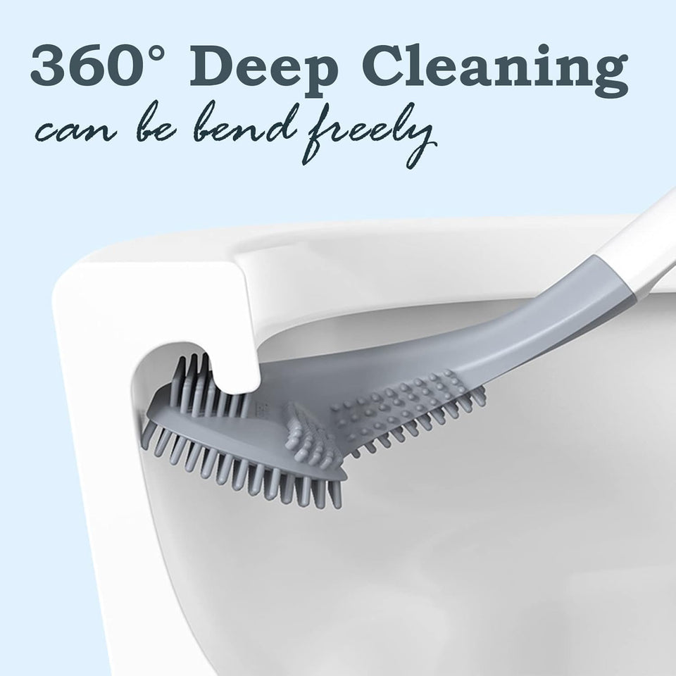 Toilet Brush – Ergonomic and Space-Saving Cleaning Tool for Thorough Toilet Hygiene in Tight Spaces and Corners