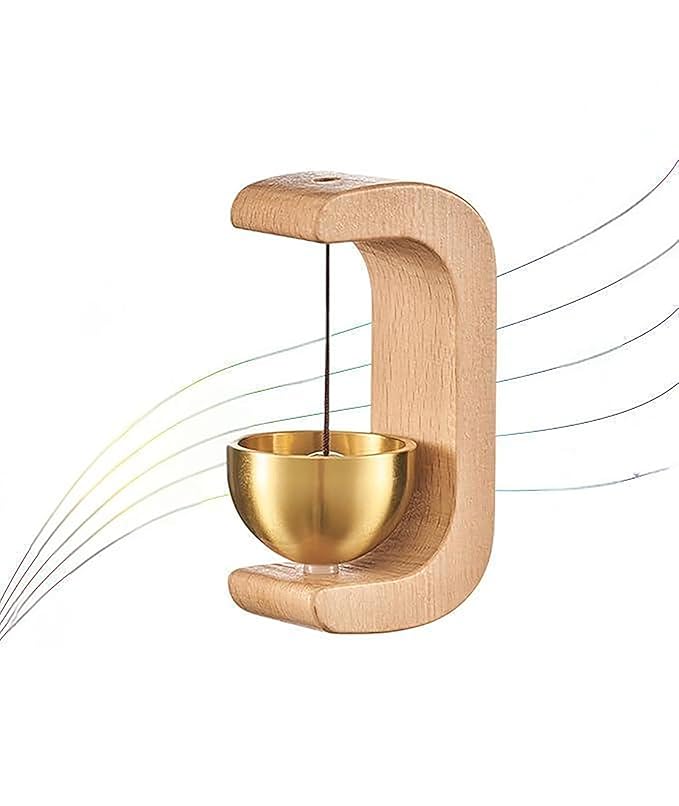Door Bell, Door Bell Without Wire & Calling Bell for Home Wired 7.5 * 4 * 2.5in Wind Chime Doorbell