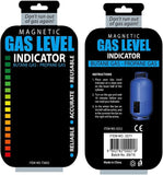 Magnetic Gas Level Indicator for Propane and Butane Tanks, 1 pcs with Color Display, Reusable