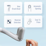 Toilet Brush – Ergonomic and Space-Saving Cleaning Tool for Thorough Toilet Hygiene in Tight Spaces and Corners