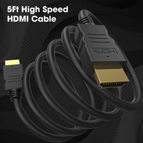 e 1.5 Meter High-Speed HDMI Cable - Hdmi Arc Enabl | Strong & Durable | Supports Up To 32 Audio Channels |...