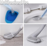 Toilet Brush – Ergonomic and Space-Saving Cleaning Tool for Thorough Toilet Hygiene in Tight Spaces and Corners