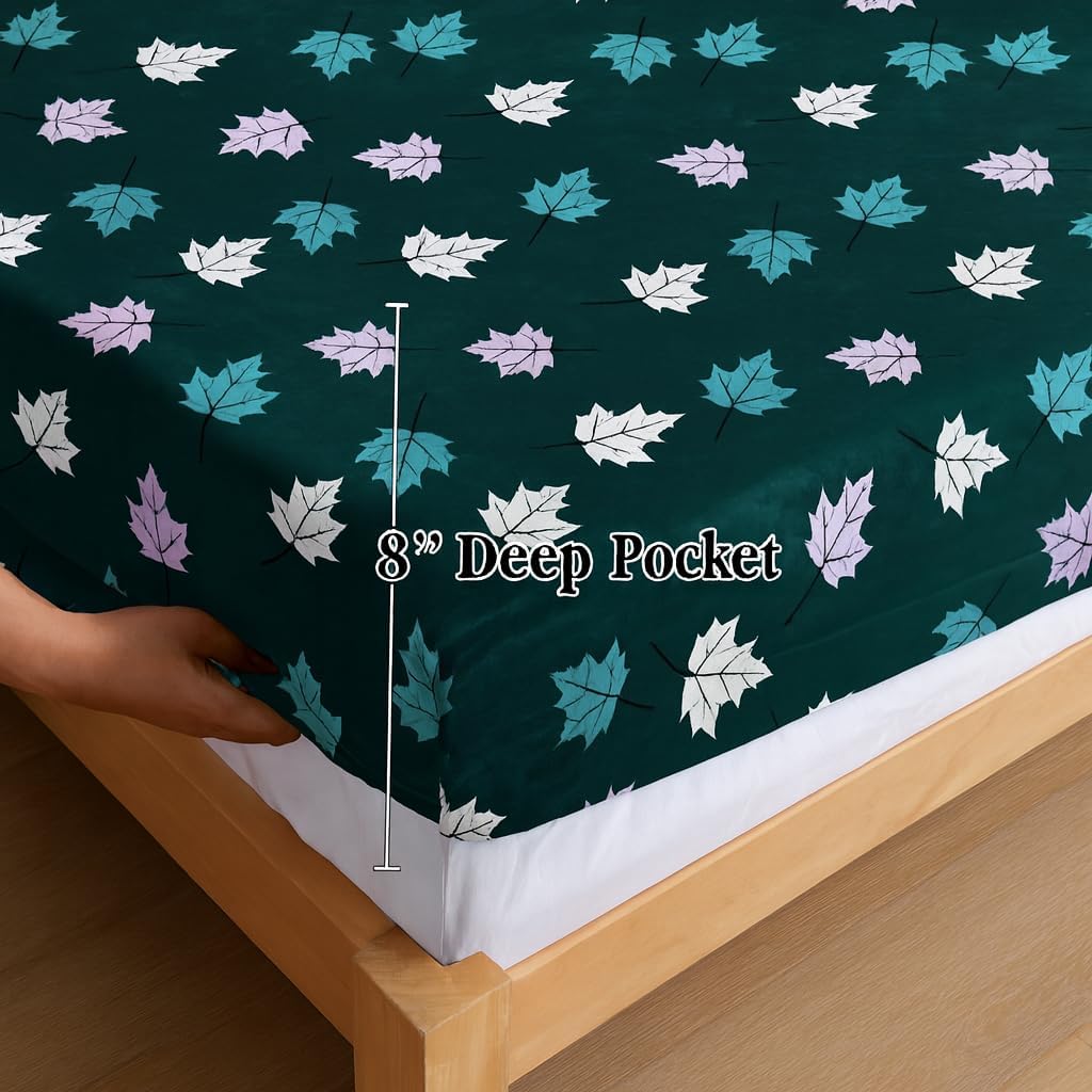 Winter bedsheets  with 2 Pillow Covers