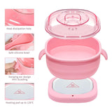 Heater Portable and Easy-to-Use Electric Waxing Heater Machine with Lid for Gentle Hair Removal,Wax Heater for Waxing for Women, Non-Stick Wax...