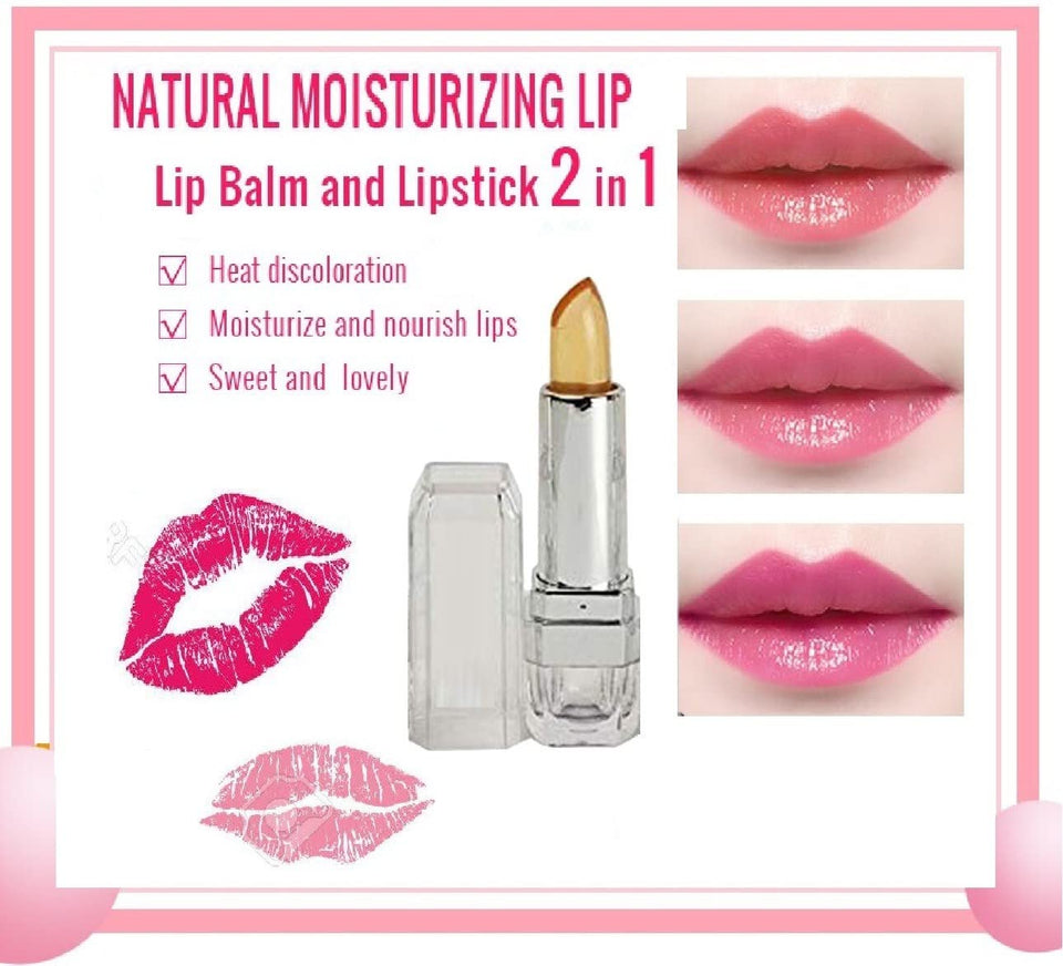 LIP MOISTURIZING COLOR CHANGE GEL LIPSTICK