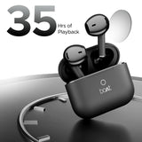 Boat Airdopes Joy, 35Hrs Battery, Fast Charge, IWP Tech, Low Latency, 2Mic ENx, Type-C Port, v5.3 Bluetooth Earbuds, TWS Ear Buds Wireless Earphones with...