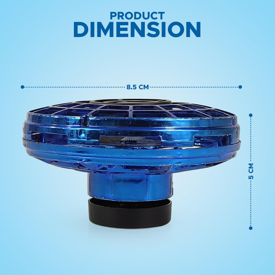 Hand Spinner I Fingertip Upgrade Flight I Mini UFO Flying Spinner for Adults I Gyro Flying Spinner Decompression Toy for Adults - Hand Spinner Toy