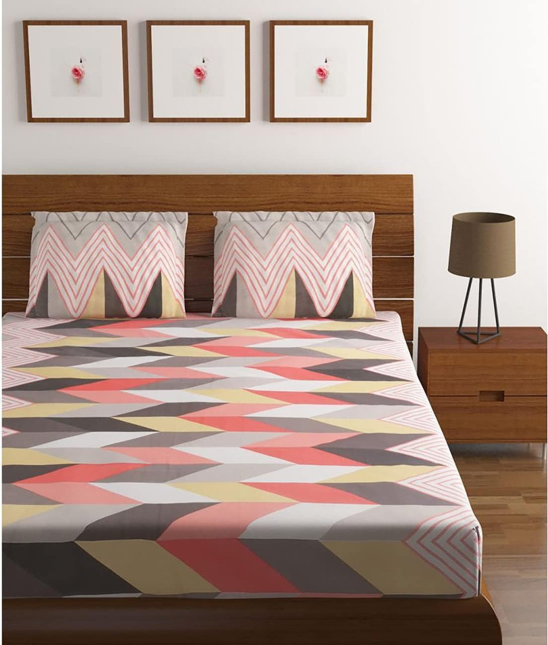 Queen Size Elastic Fitted Bedsheet