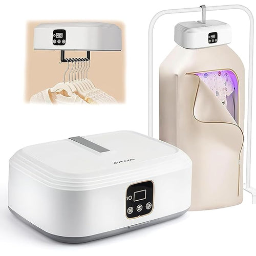 Portable Electric Cloth Dryer | Foldable Mini Clothes Drying Machine with Dry Bag & Hanger