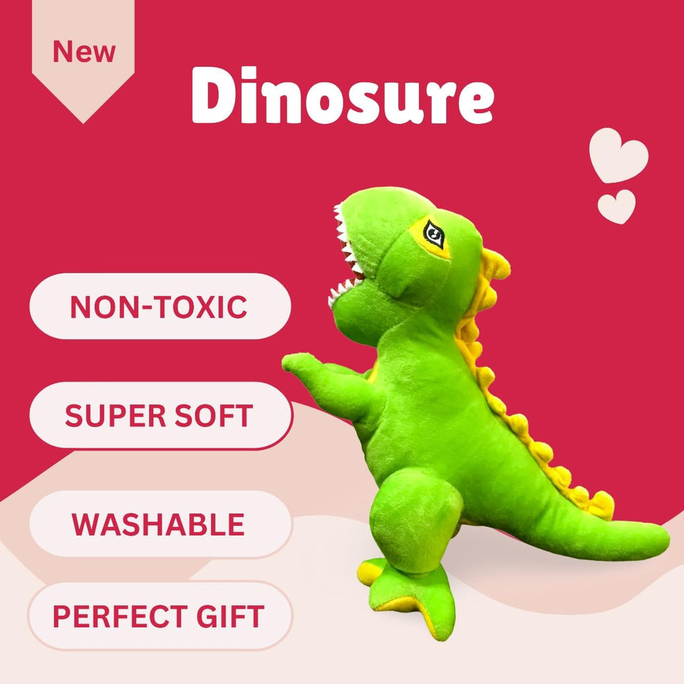 Toys Dinosaur Soft Toy for Kids Animal Cute Teddy Bear Lovely Cartoon Lovable Hugable Birthday Gift Babies, Girls, Boy, Home
