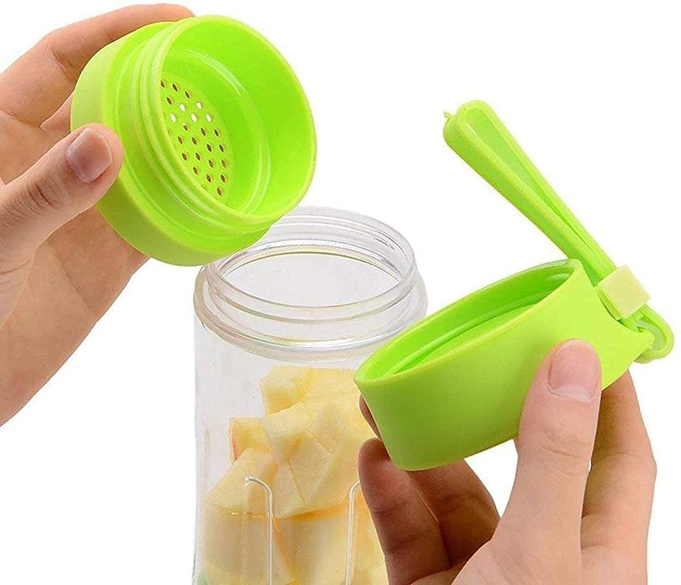 About this item Body Material: Silicone, Blade Material: Stainless Steel <BR> Color: Multi color<BR> Volume: 380 ml, Jars: Juicer Jar<BR>